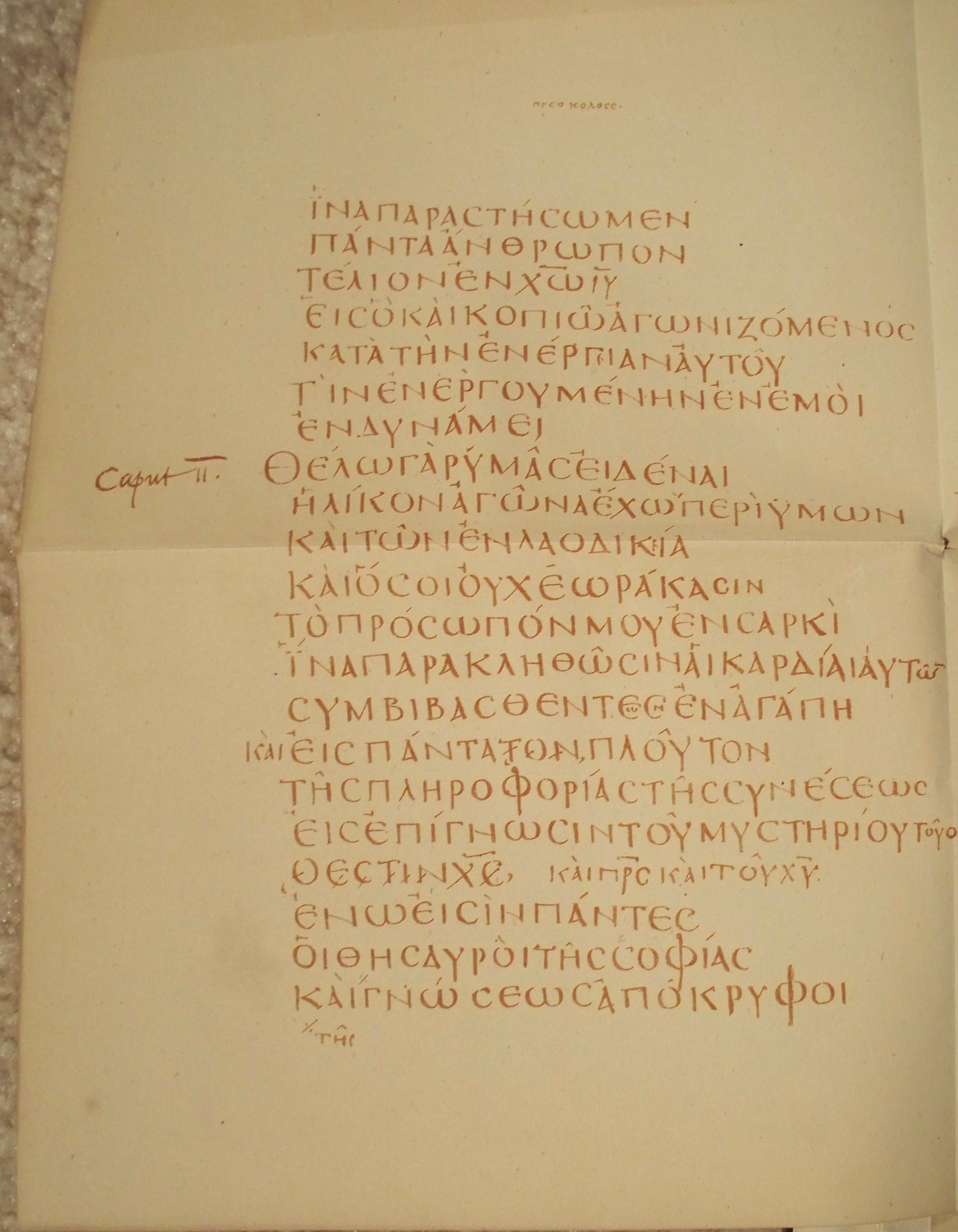 Carta aos Colossenses