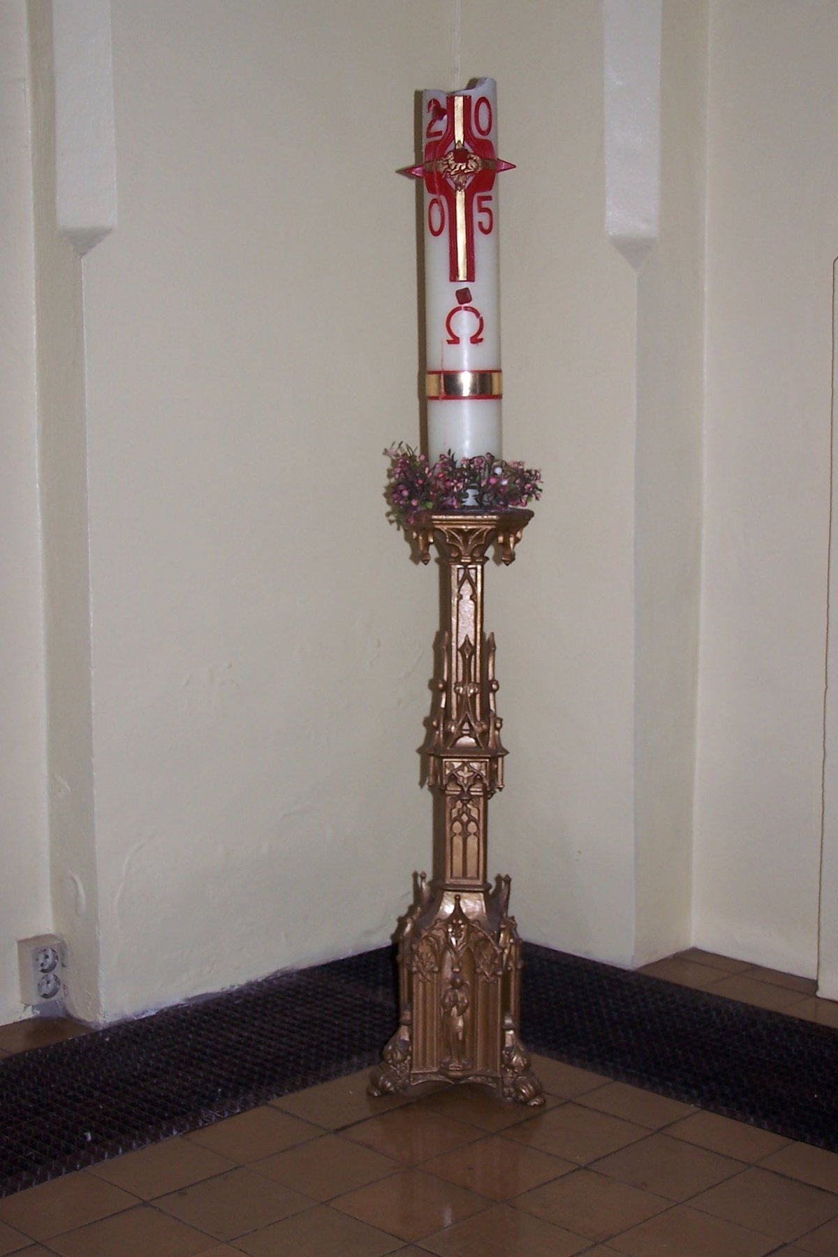 Vela acesa