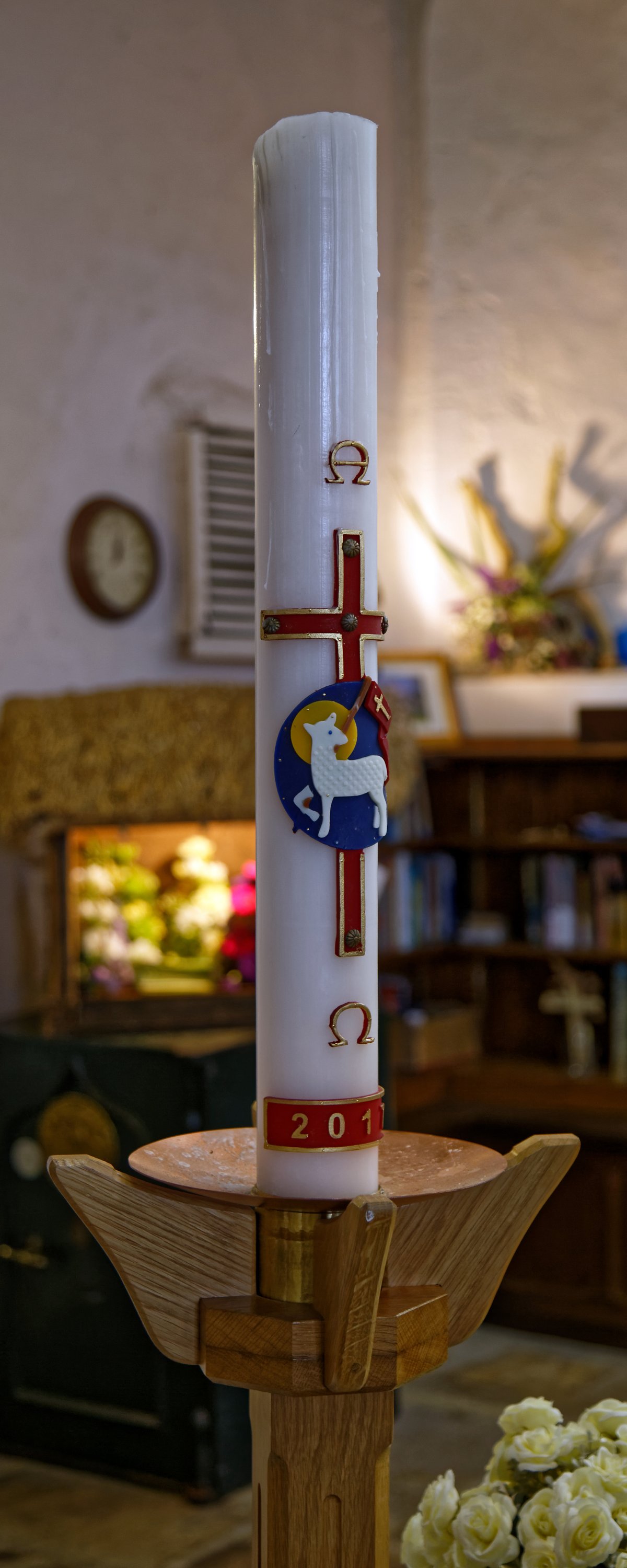 Vela acesa